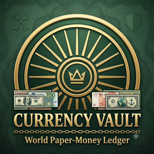 Currency Vault — World Paper-Money Ledger